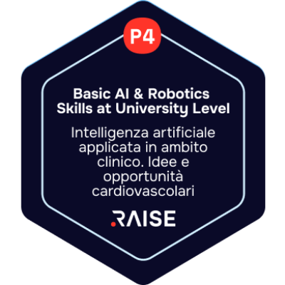 RAISE  -Cittadinanza digitale- Intelligenza artificiale applicata in ambito clinico. Idee e opportunità cardiovascolari