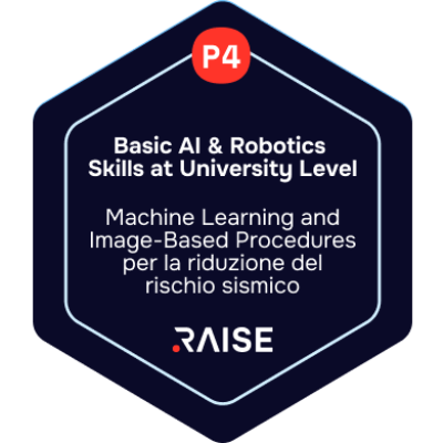 RAISE  -Cittadinanza digitale-  Cittadinanza digitale-  Machine Learning and Image-based procedures per la riduzione del rischio sismico